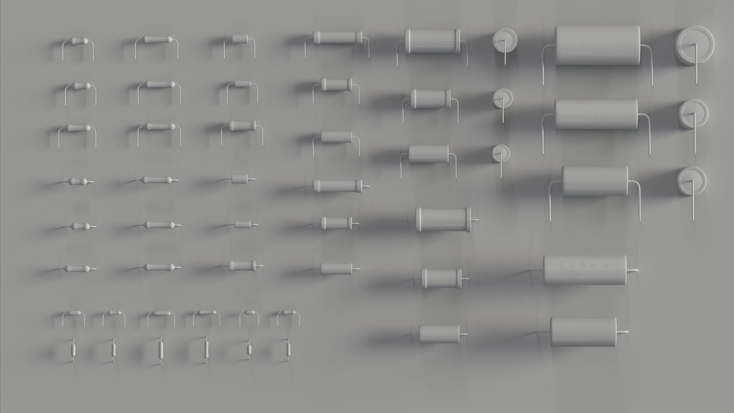 Electrical components vol4 Low-poly 3D model_3