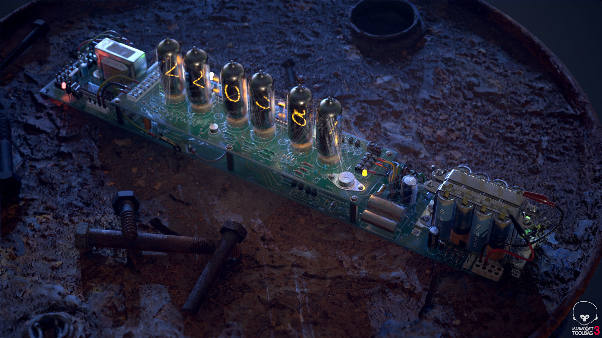 Electrical components vol4 Low-poly 3D model_5