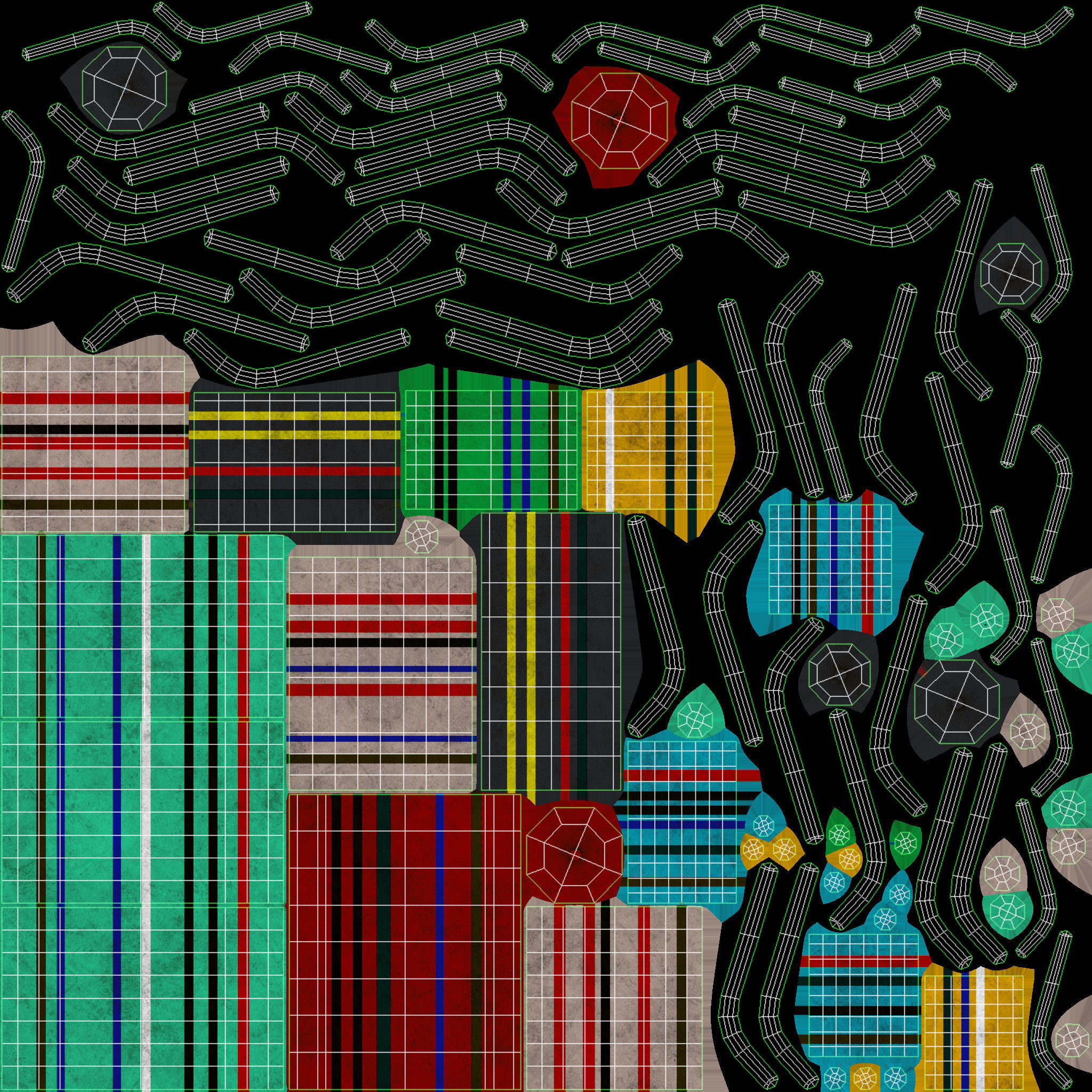 Electrical components vol4 Low-poly 3D model_7