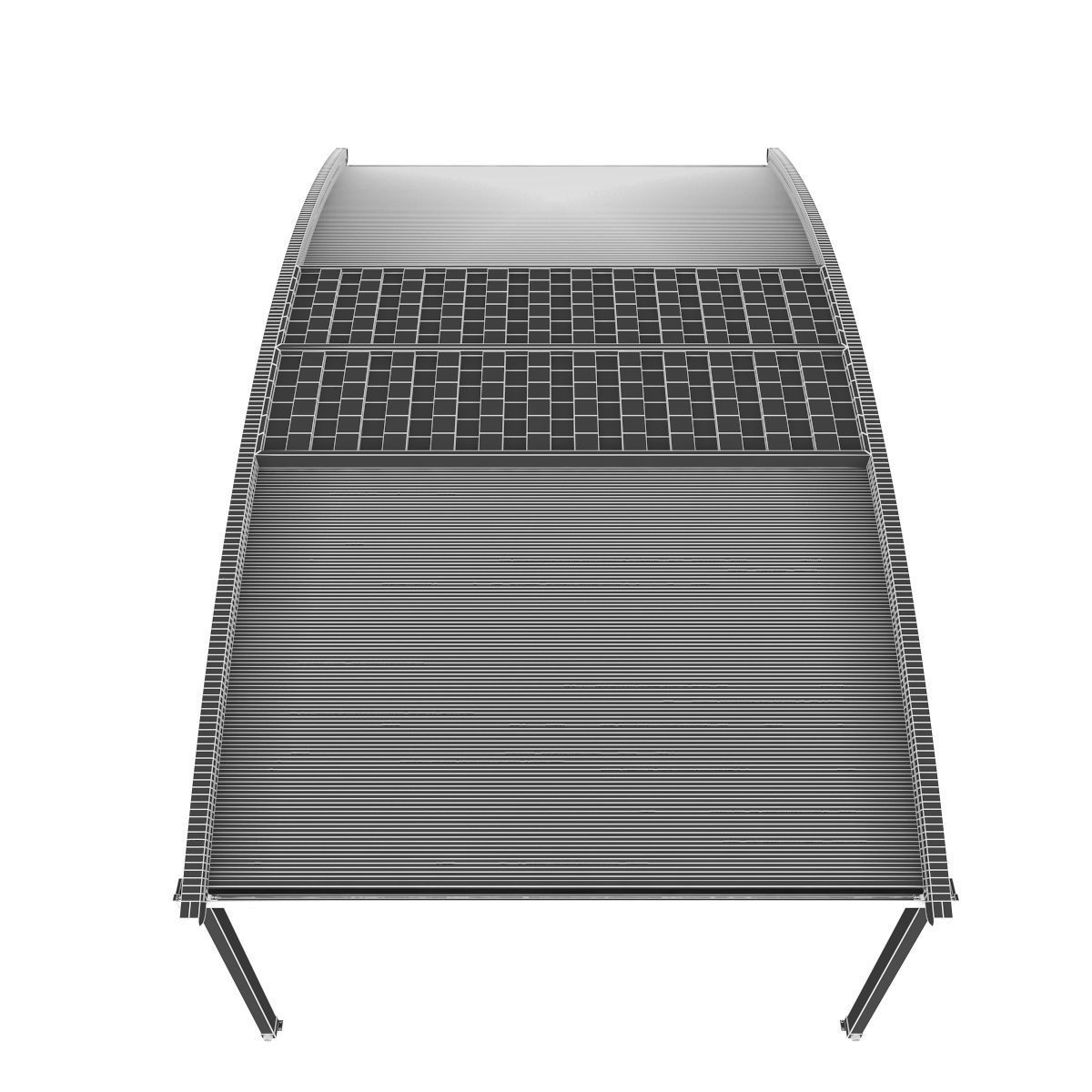 Motorized Pergola 2a brass satin polished 3D model_14