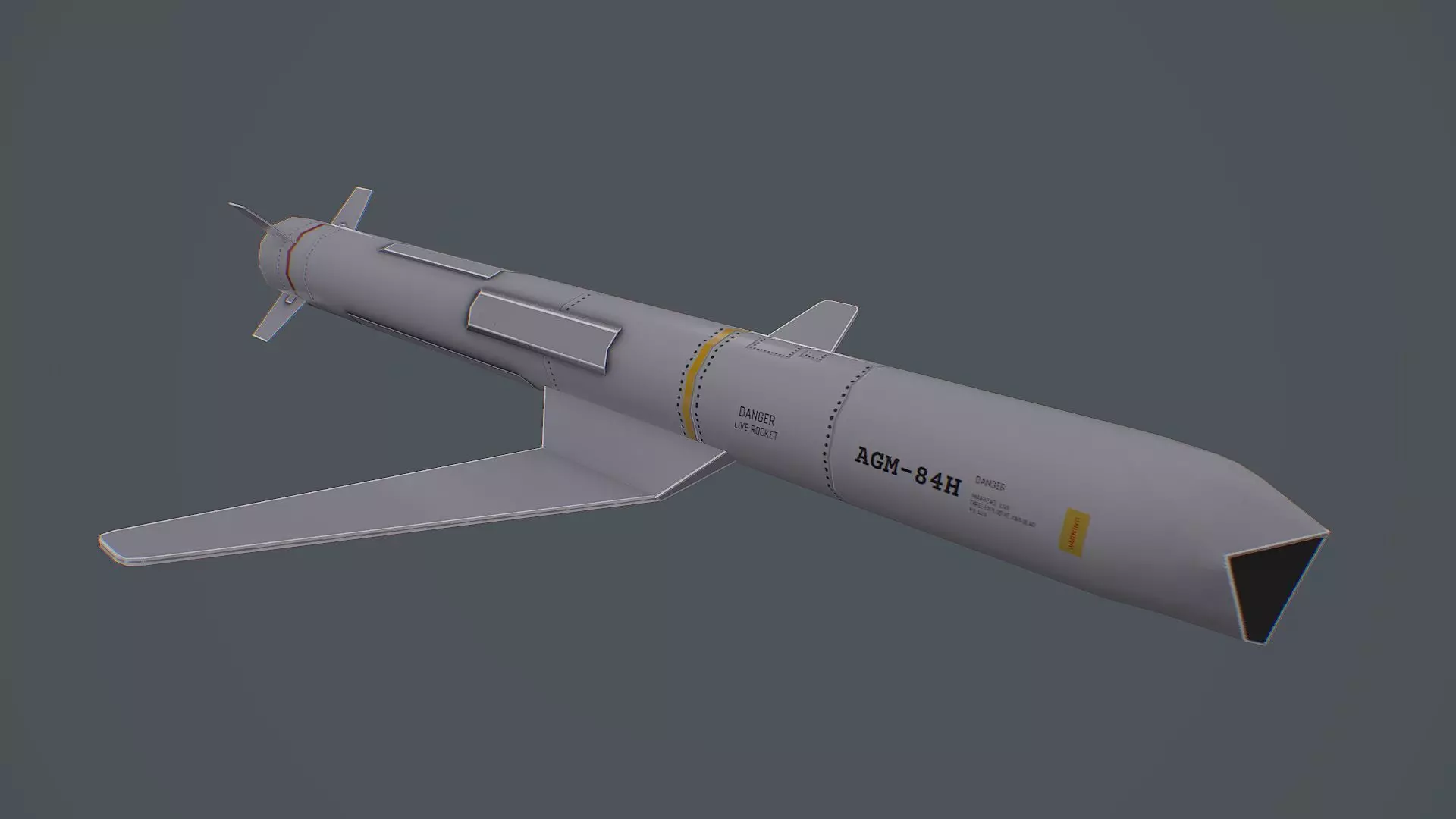 Armament for F15E pack Low-poly 3D model_0