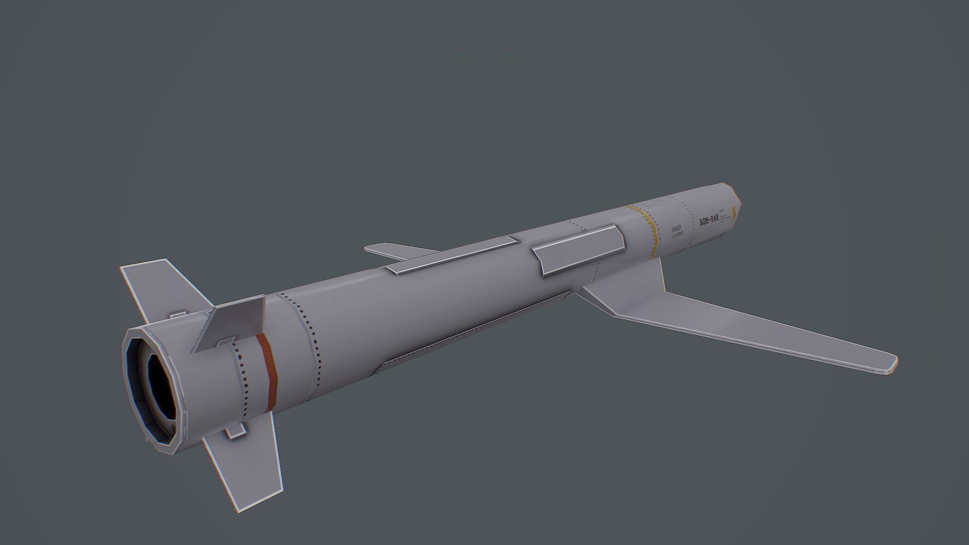 Armament for F15E pack Low-poly 3D model_1