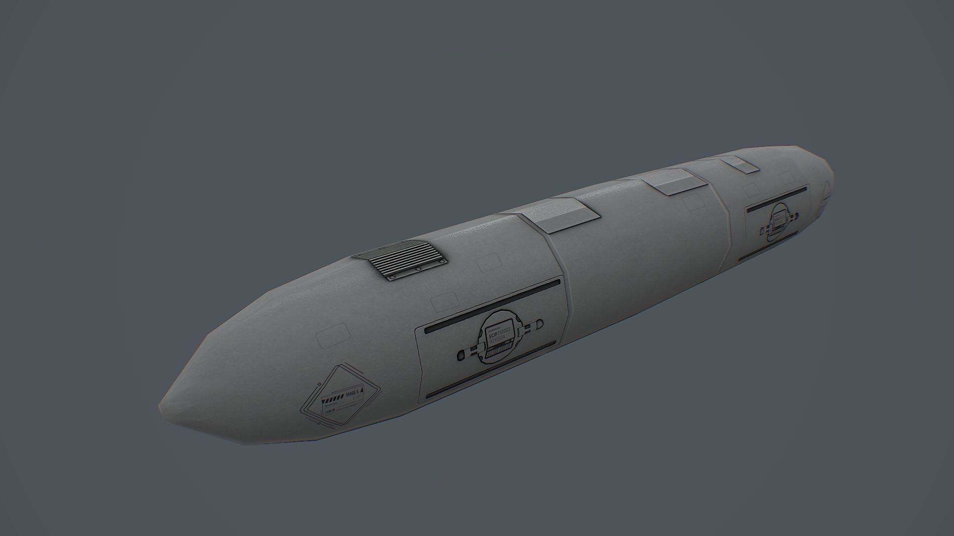 Armament for F15E pack Low-poly 3D model_6