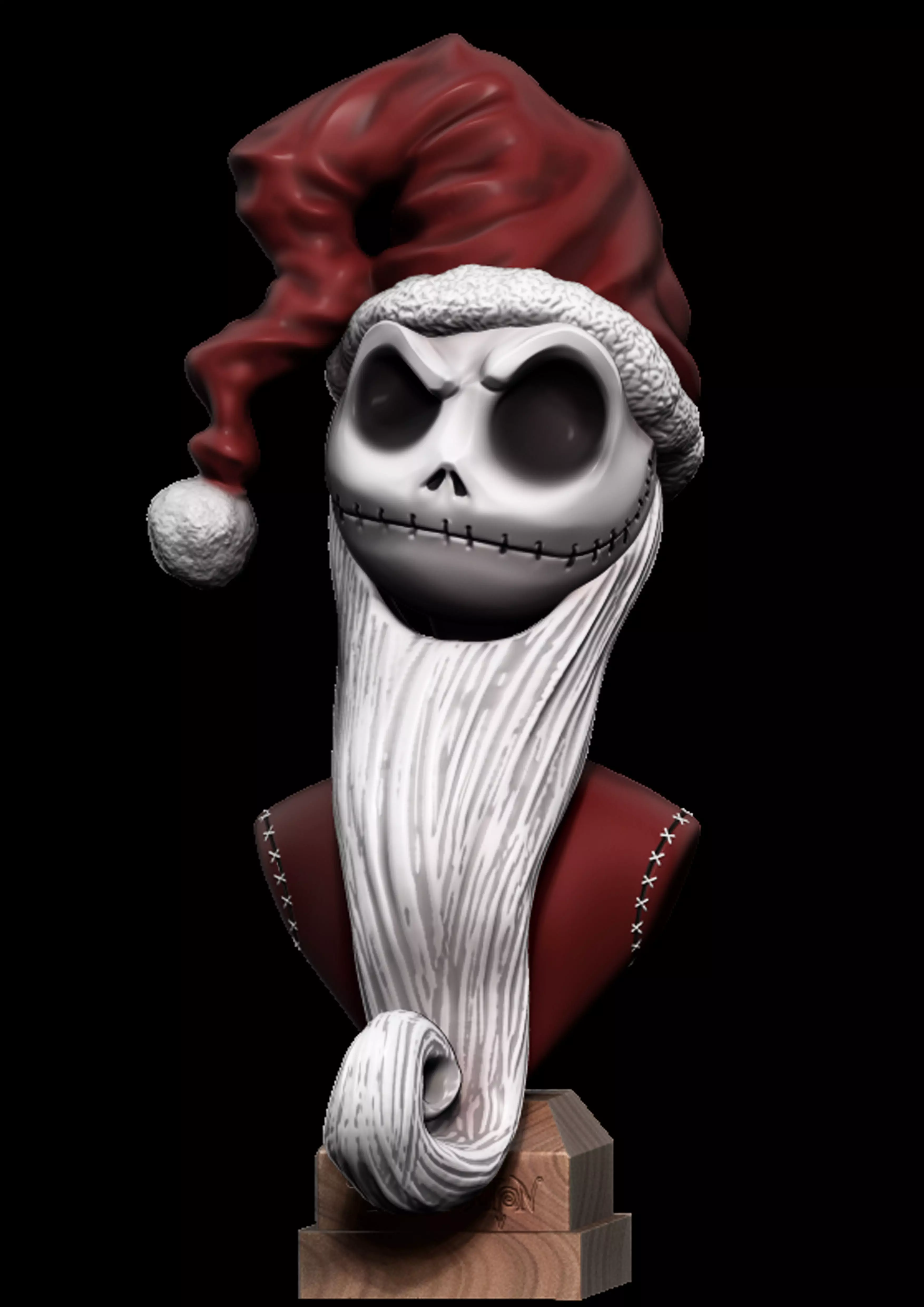 JACK SKELETON STL 3D model_0