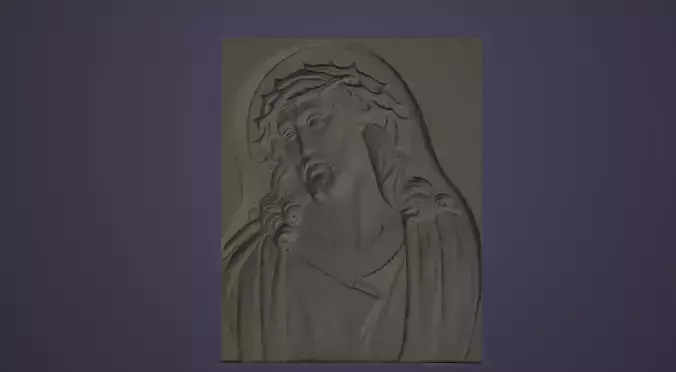  Jesus Christ   model for CNC  helios denver  and 3D printer 3D print model