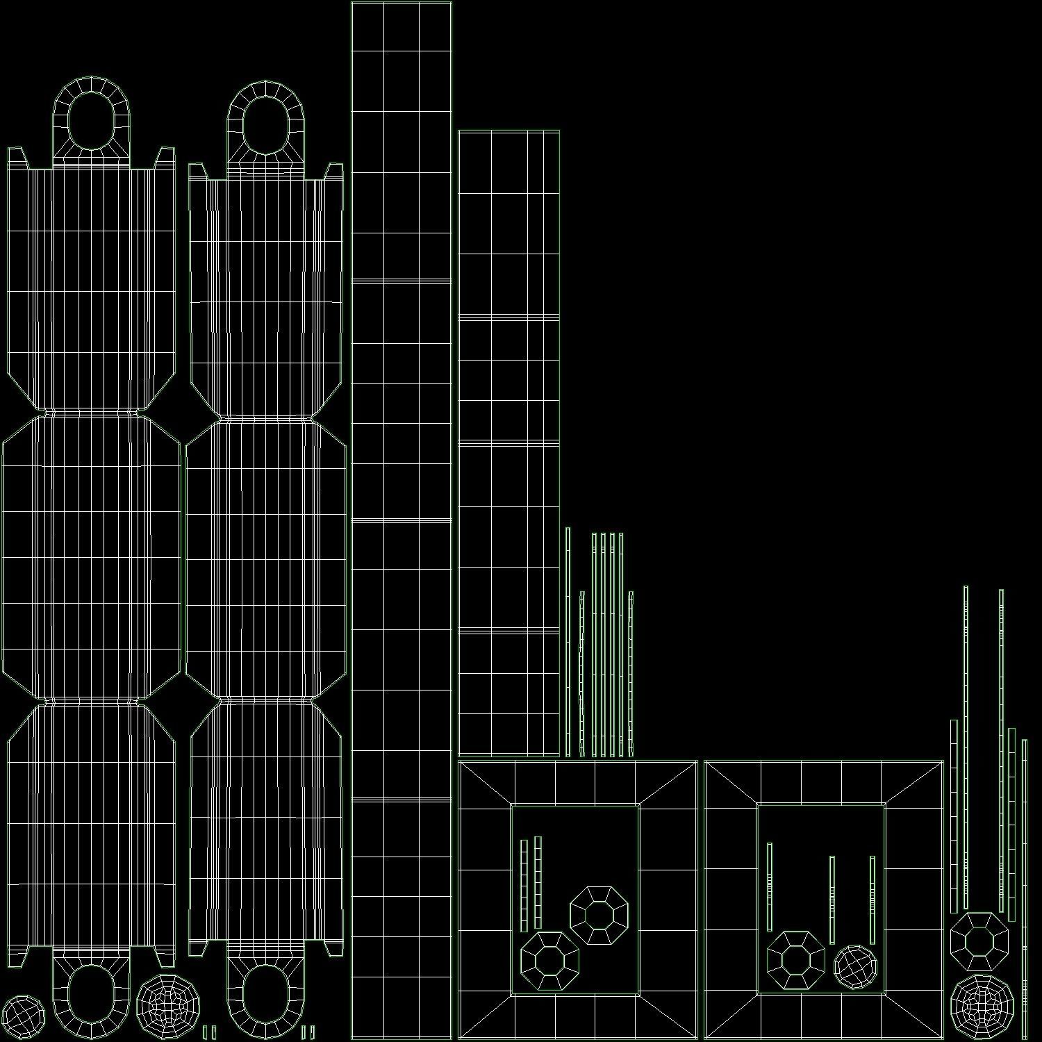 Electrical components vol5 Low-poly 3D model_8