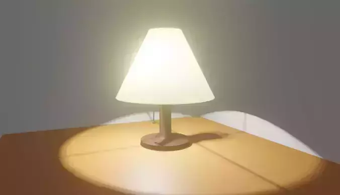 Bedside Lamp - Lampshade - Abajur