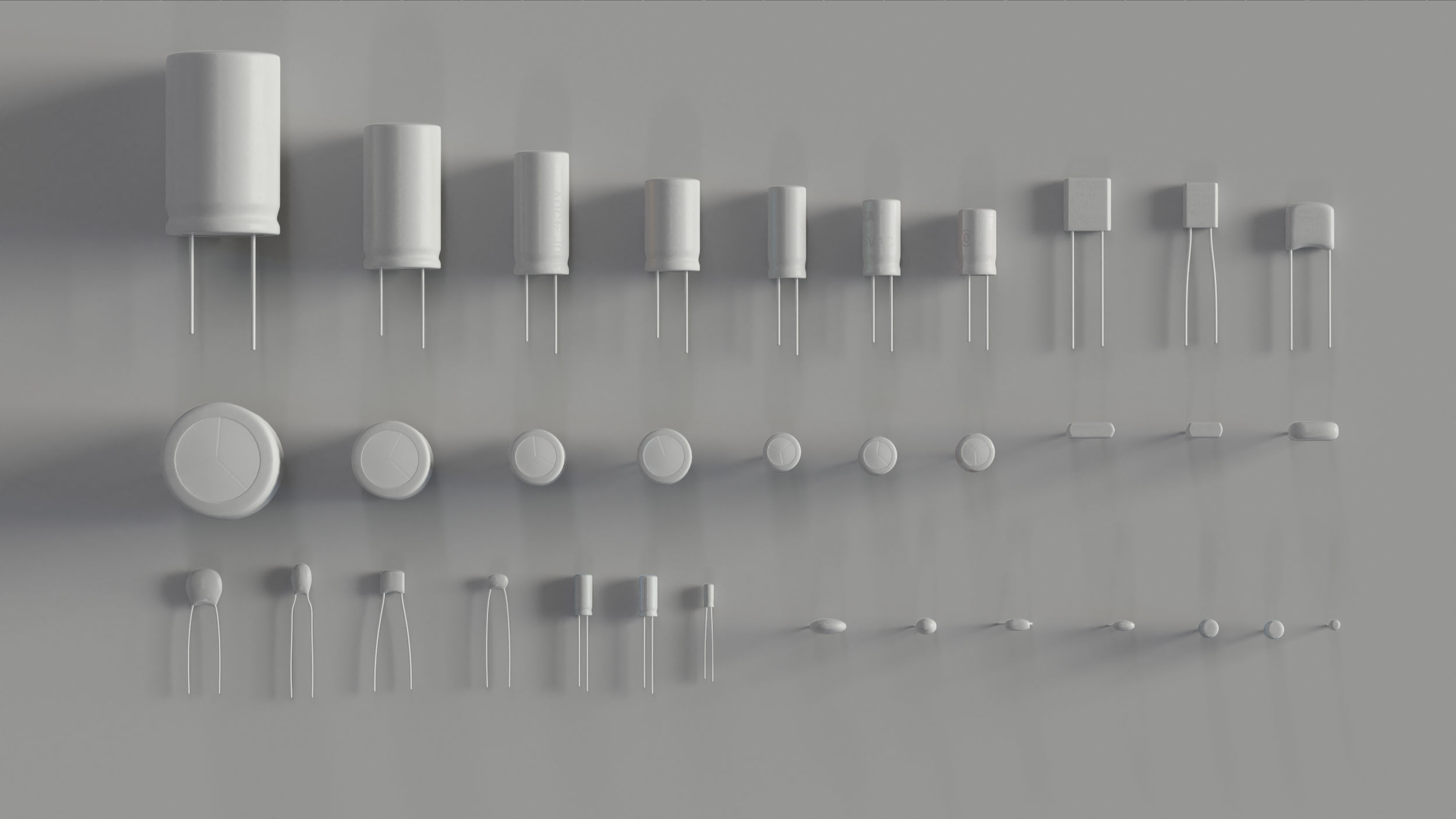 Electrical components vol6 Low-poly 3D model_3