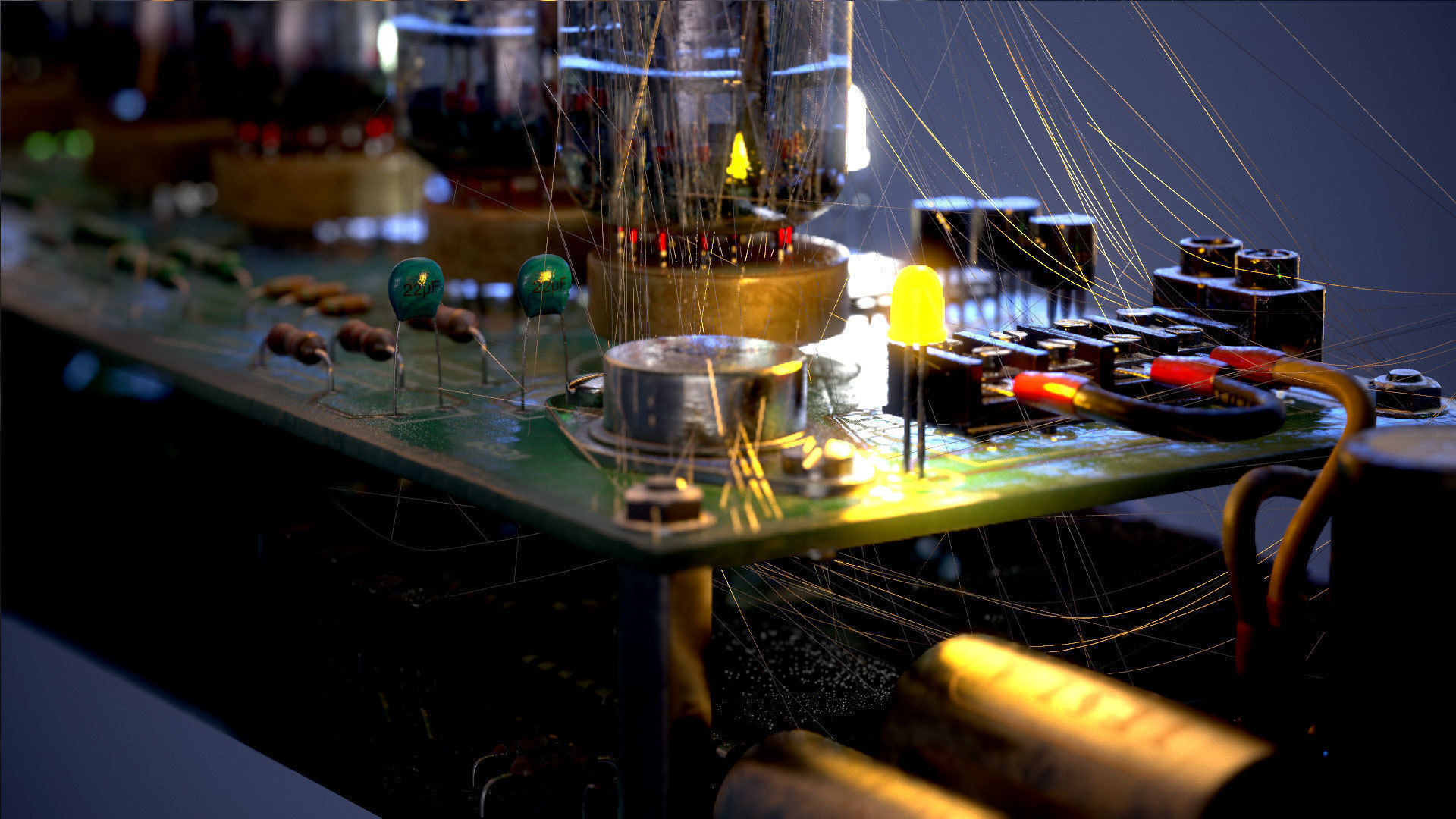 Electrical components vol6 Low-poly 3D model_5