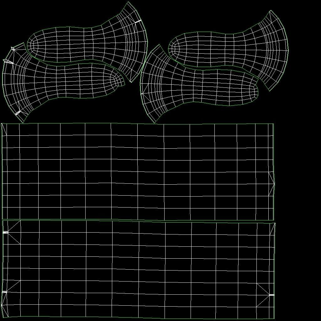 Wooden Rolling Pin Low-poly 3D model_17