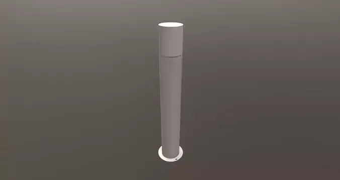 Rox Acryl 90 Light Bollard Free 3D model