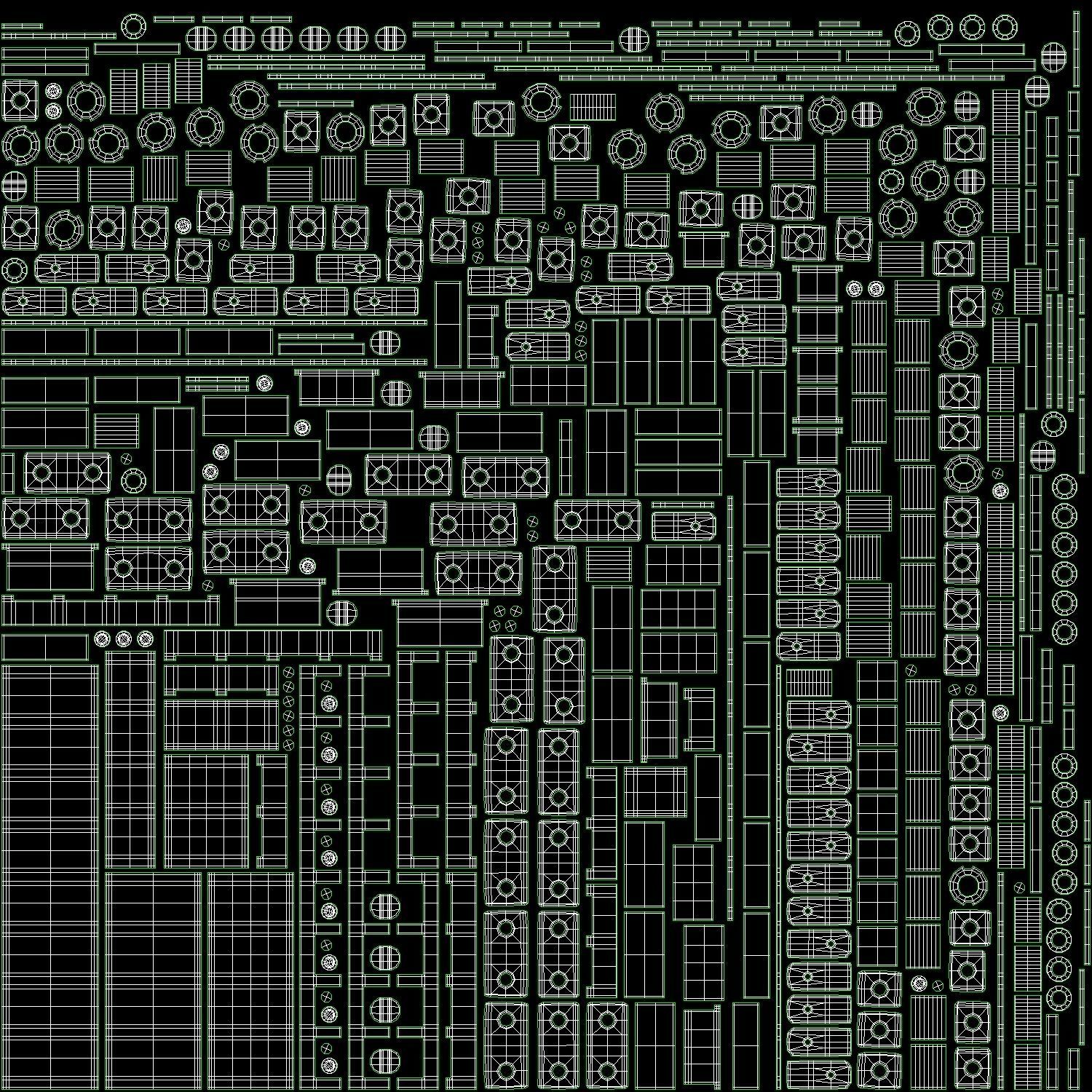 Electrical components vol7 Low-poly 3D model_7