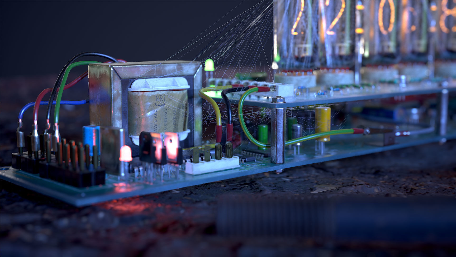 Electrical components vol7 Low-poly 3D model_5