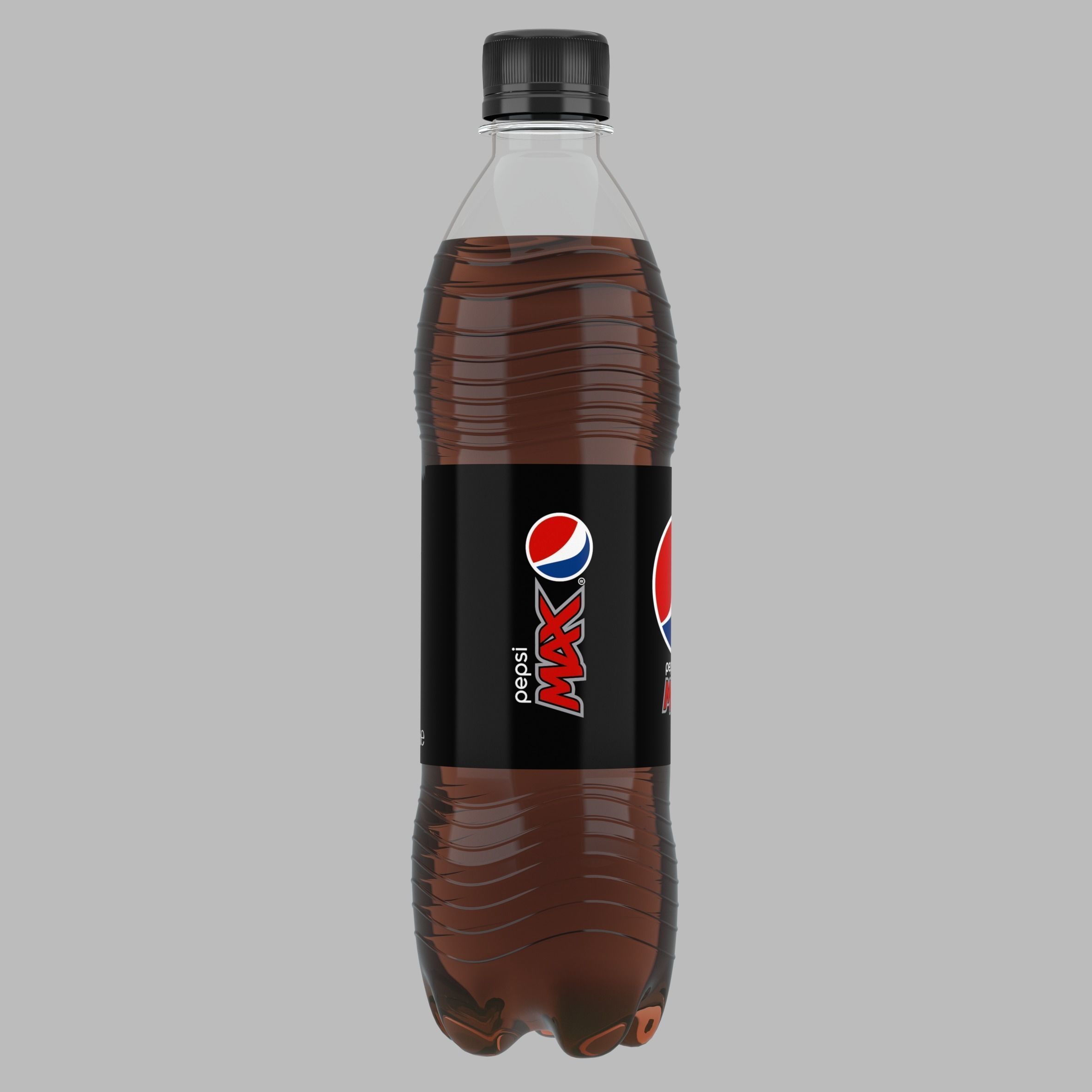 Pepsi Max Soda Bottle 50 CL 3D model packaging 3D model_2
