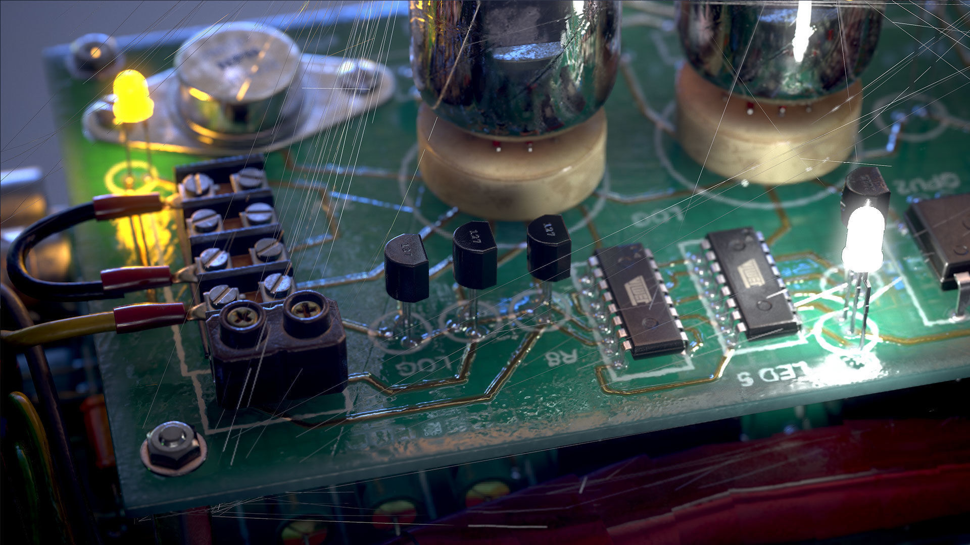 Electrical components vol8 Low-poly 3D model_4