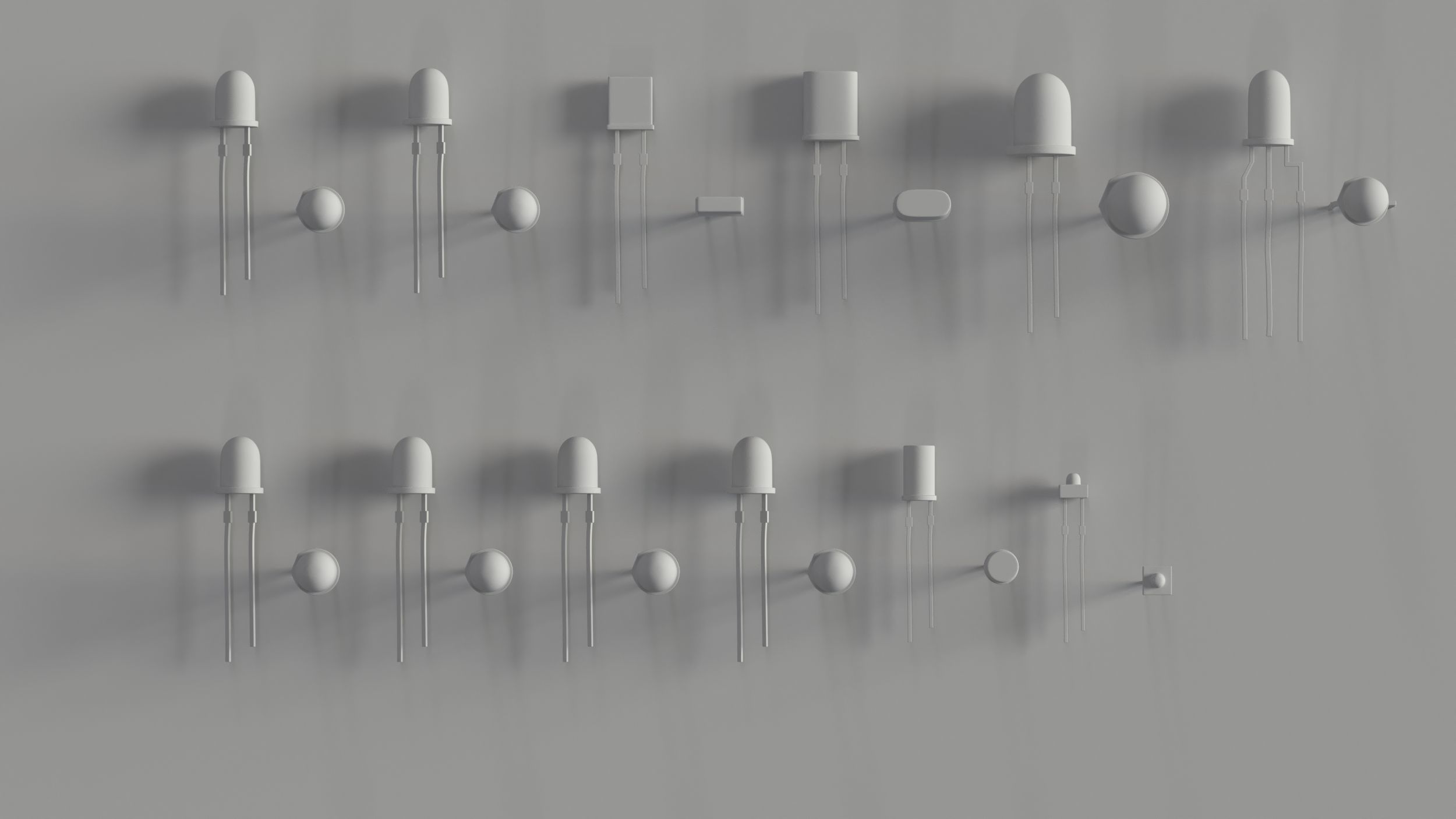 Electrical components vol8 Low-poly 3D model_2