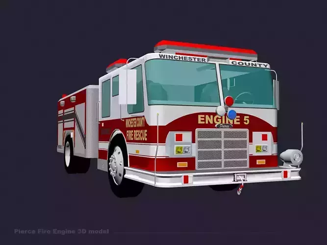 Pierce Fire Engine 