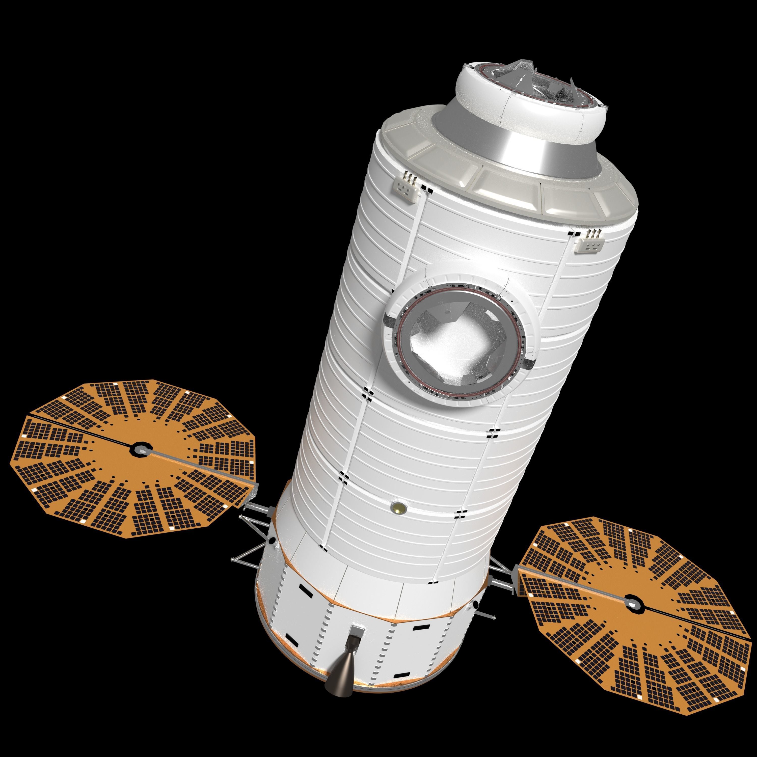 Habitat and Logistics Outpost 3D model_1