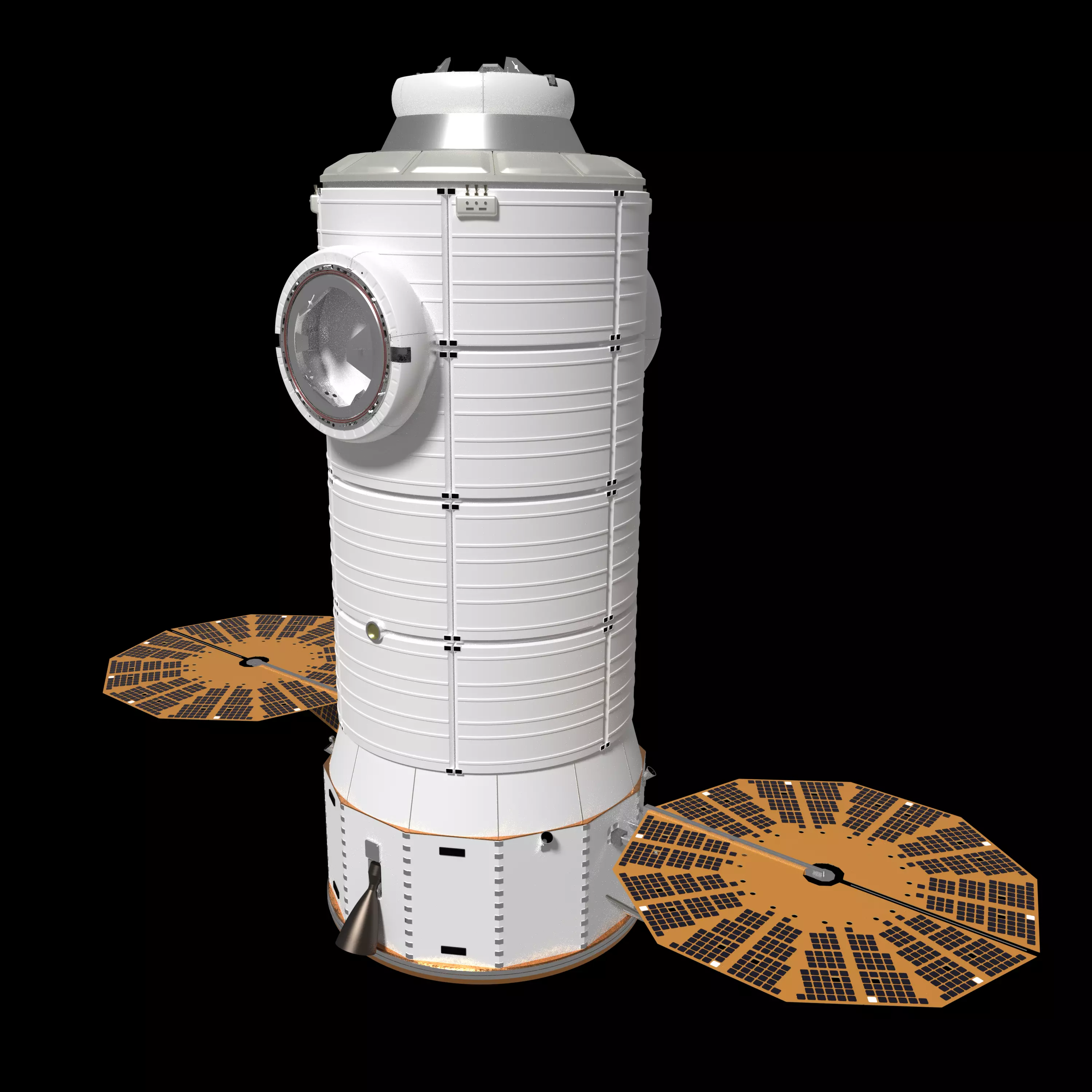 Habitat and Logistics Outpost 3D model_0