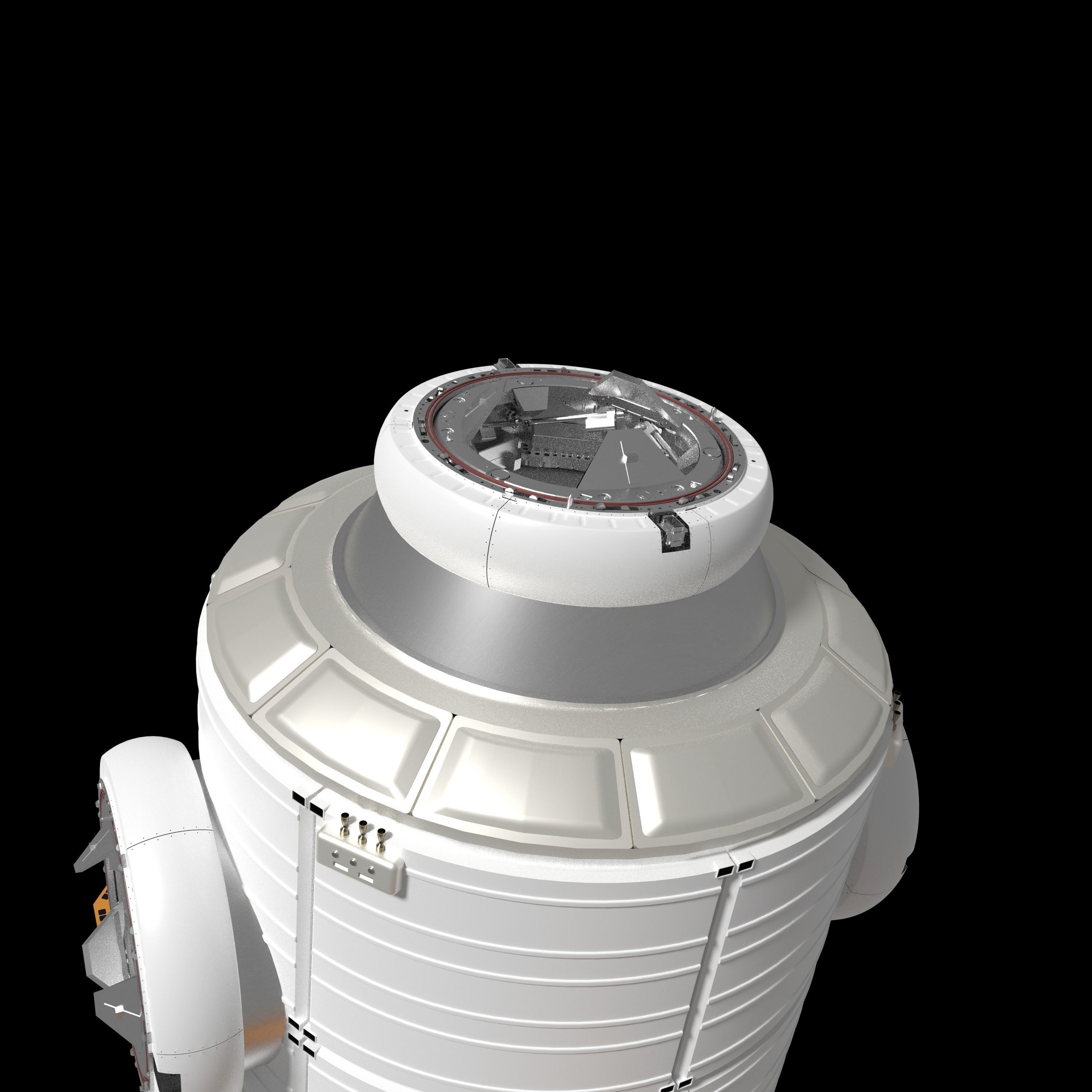 Habitat and Logistics Outpost 3D model_4