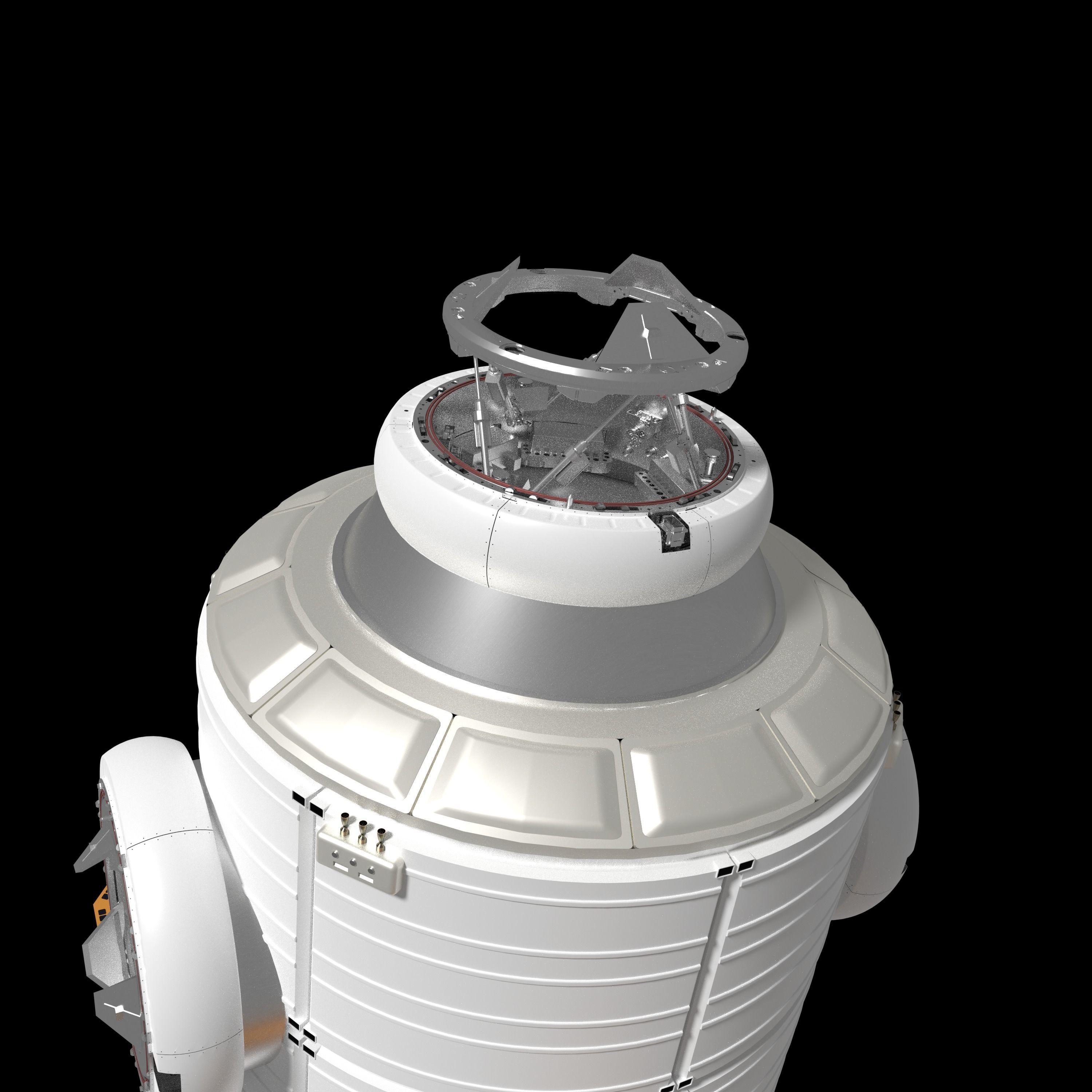 Habitat and Logistics Outpost 3D model_5