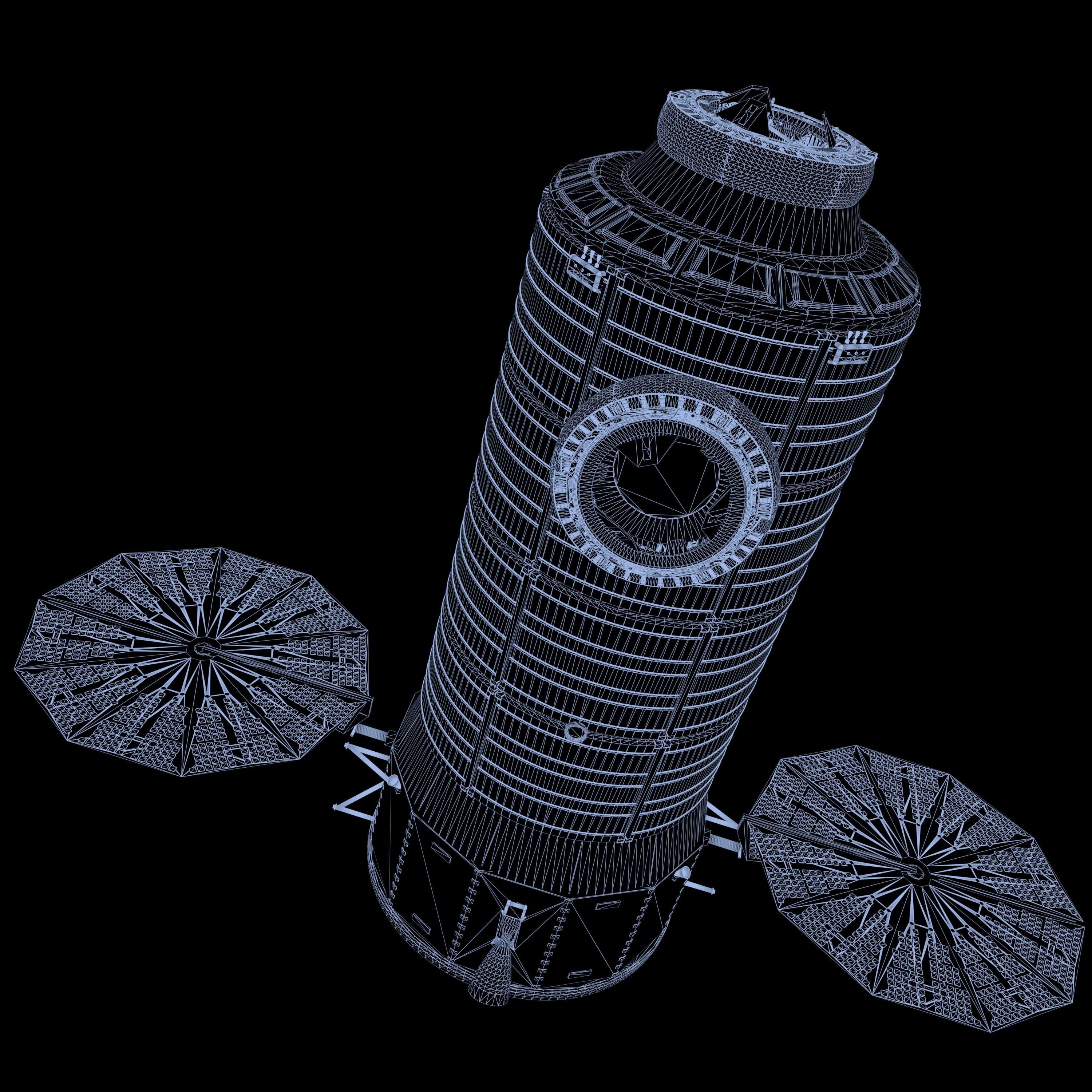 Habitat and Logistics Outpost 3D model_10