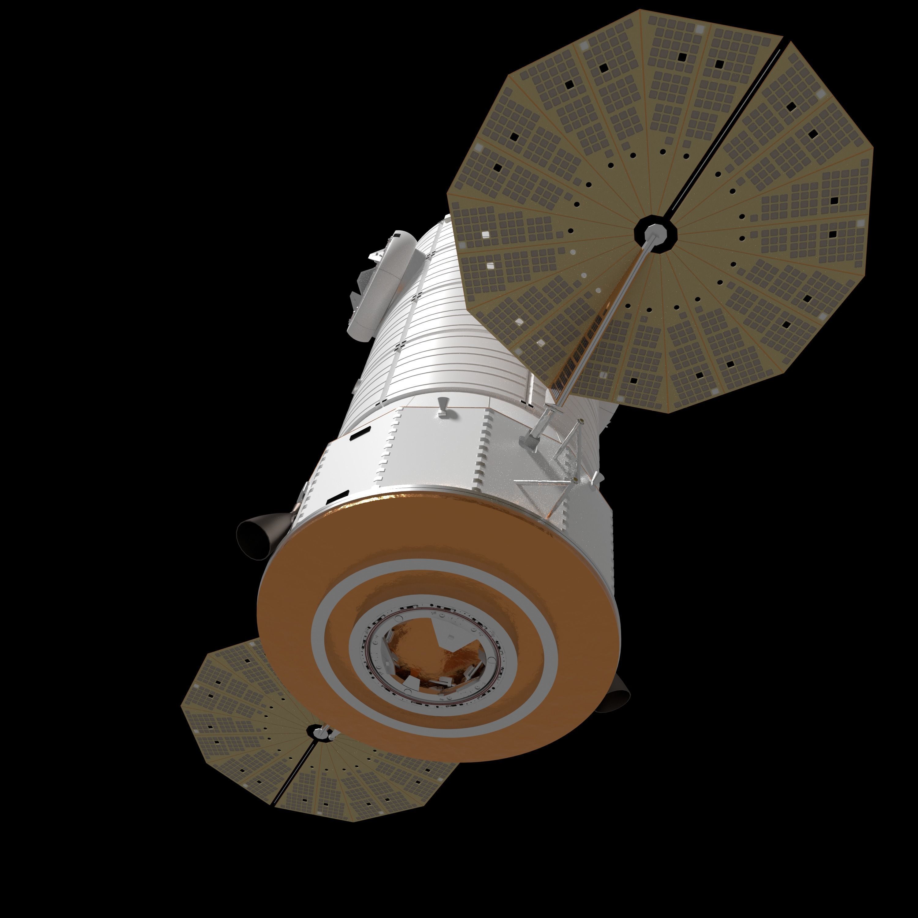 Habitat and Logistics Outpost 3D model_3
