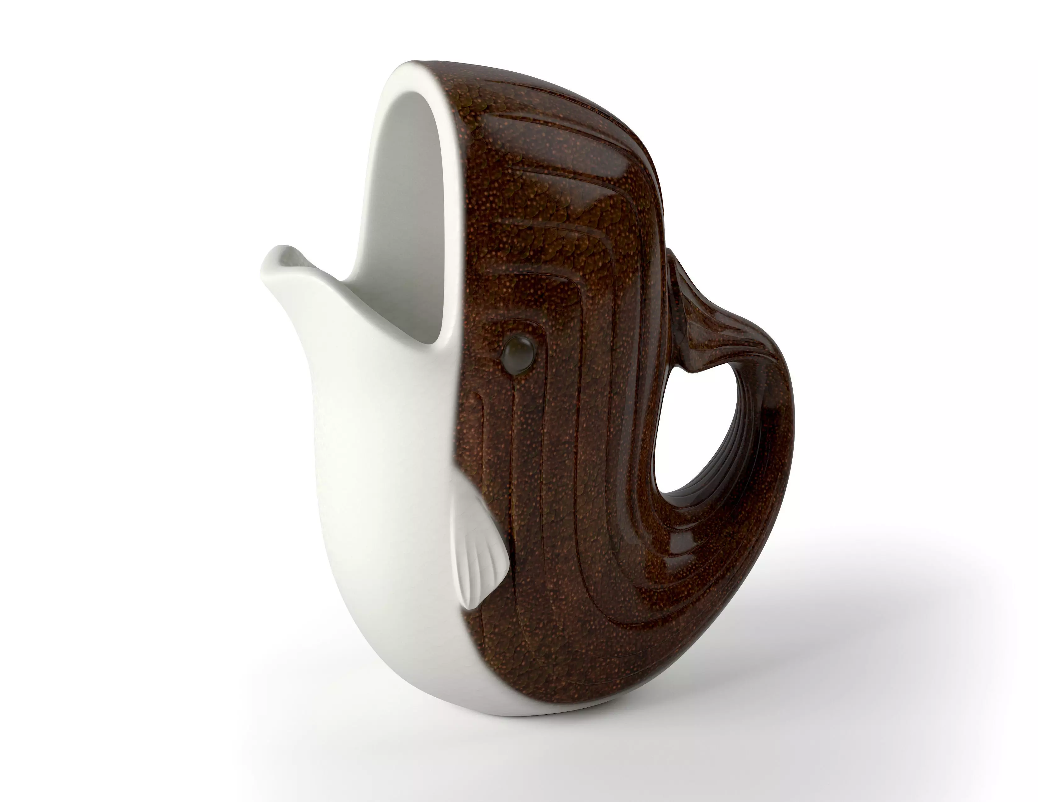 Whale Water Pitcher Free 3D model
