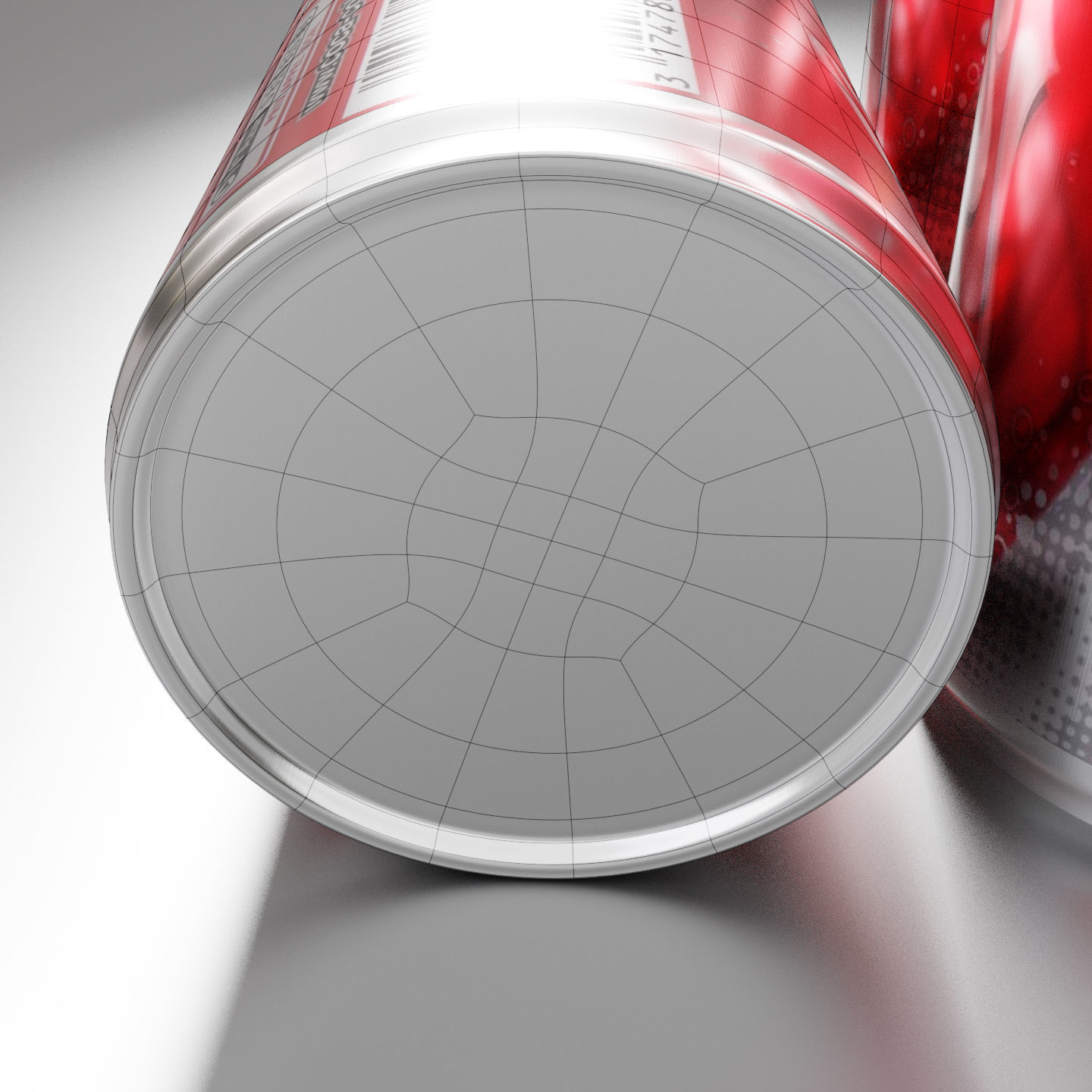 Coca-cola 250 ml 3D model_3