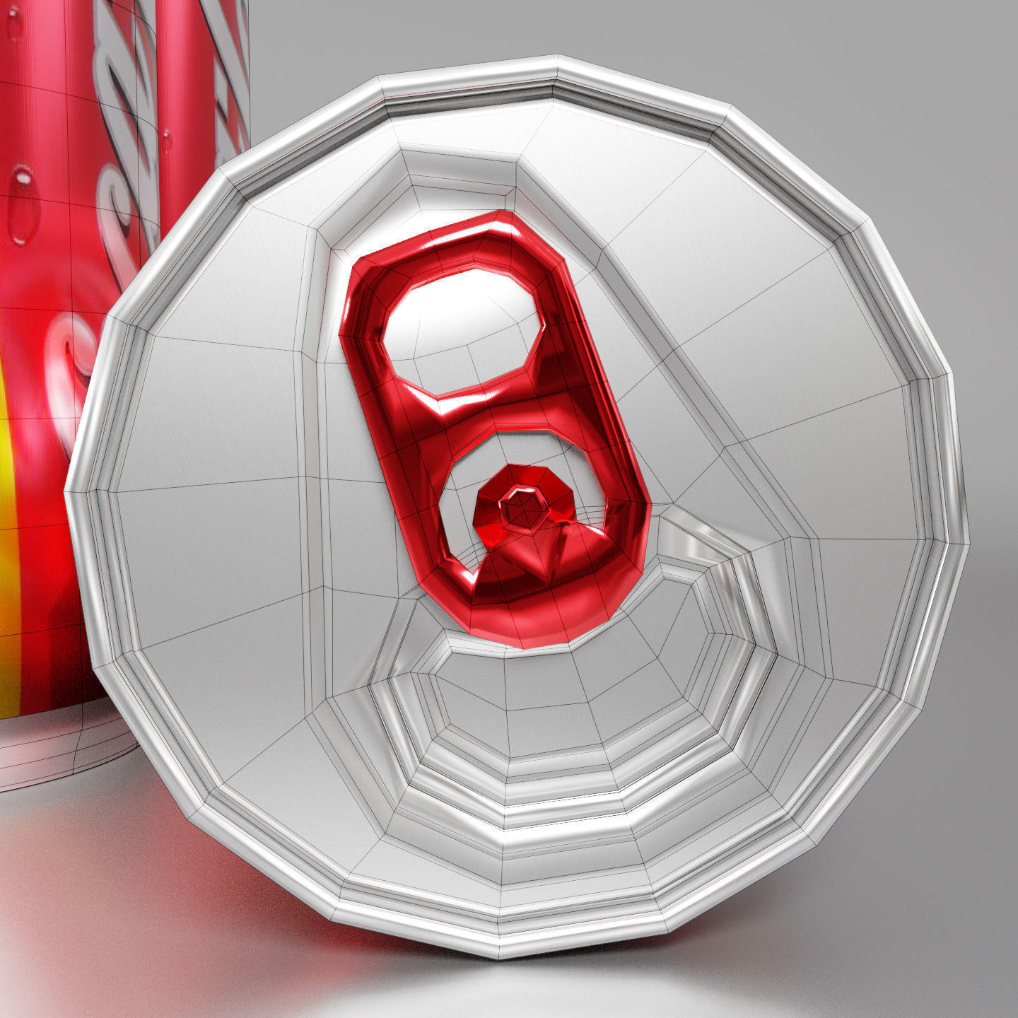 Coca-cola 250 ml 3D model_5