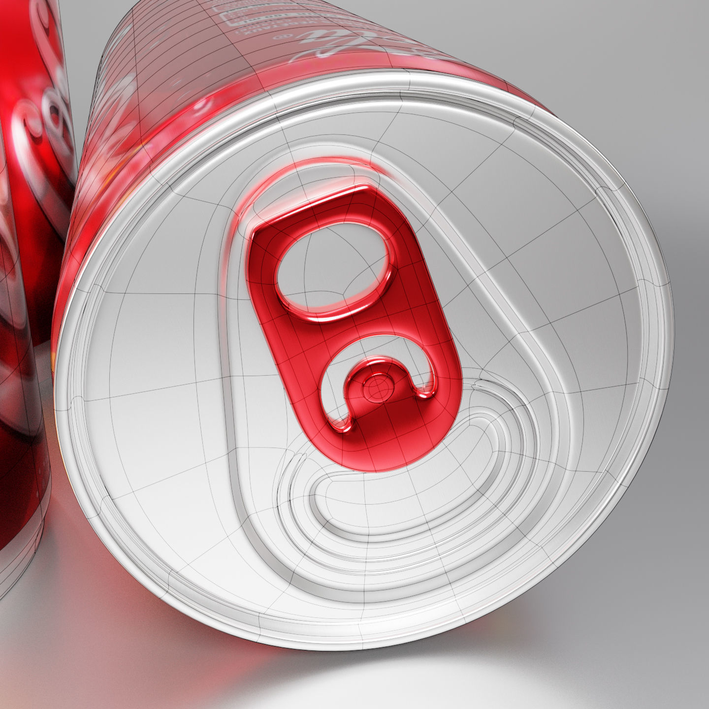 Coca-cola 250 ml 3D model_2