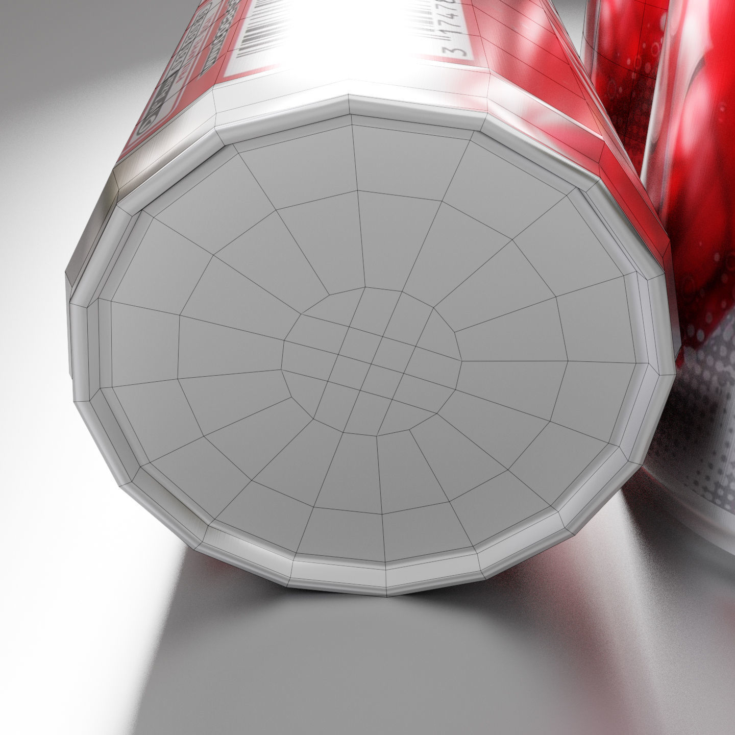Coca-cola 250 ml 3D model_4