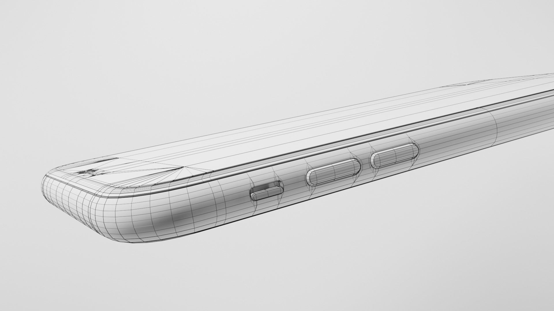 Apple iPhone 11 Low-poly 3D model_12