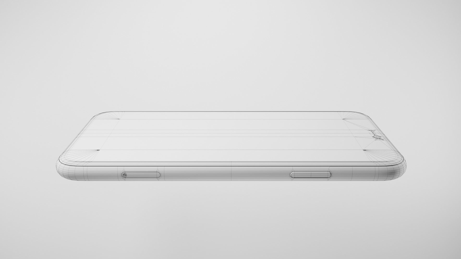 Apple iPhone 11 Low-poly 3D model_9