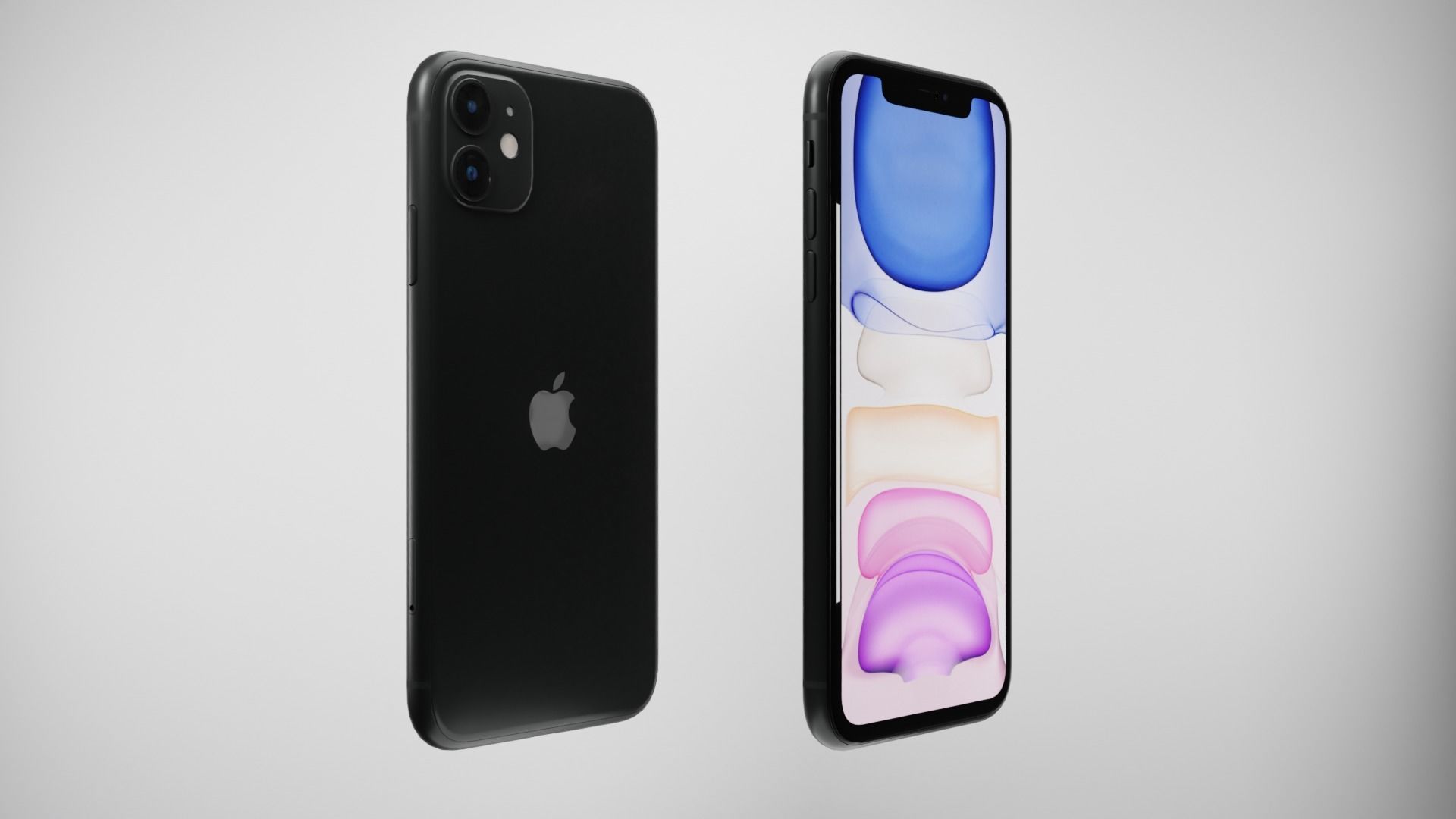 Apple iPhone 11 Low-poly 3D model_1