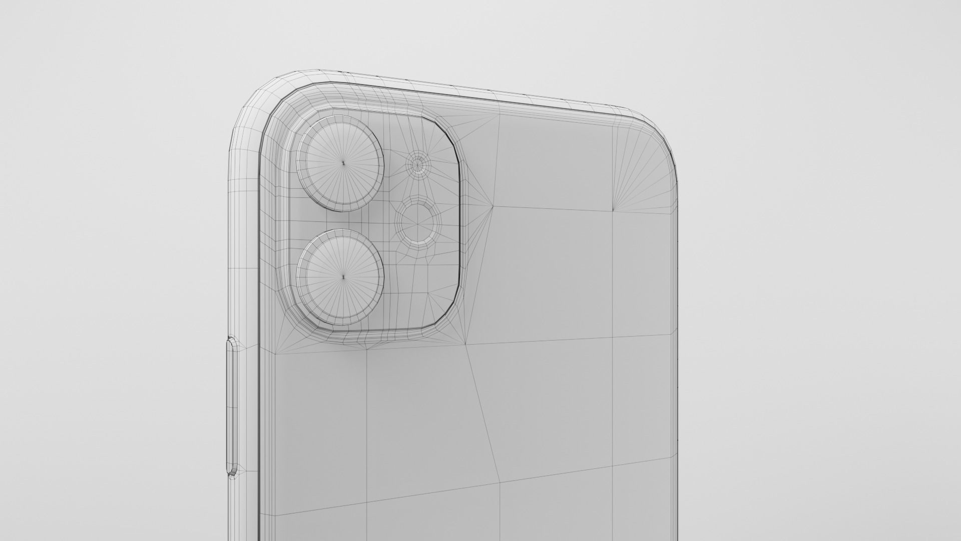 Apple iPhone 11 Low-poly 3D model_10