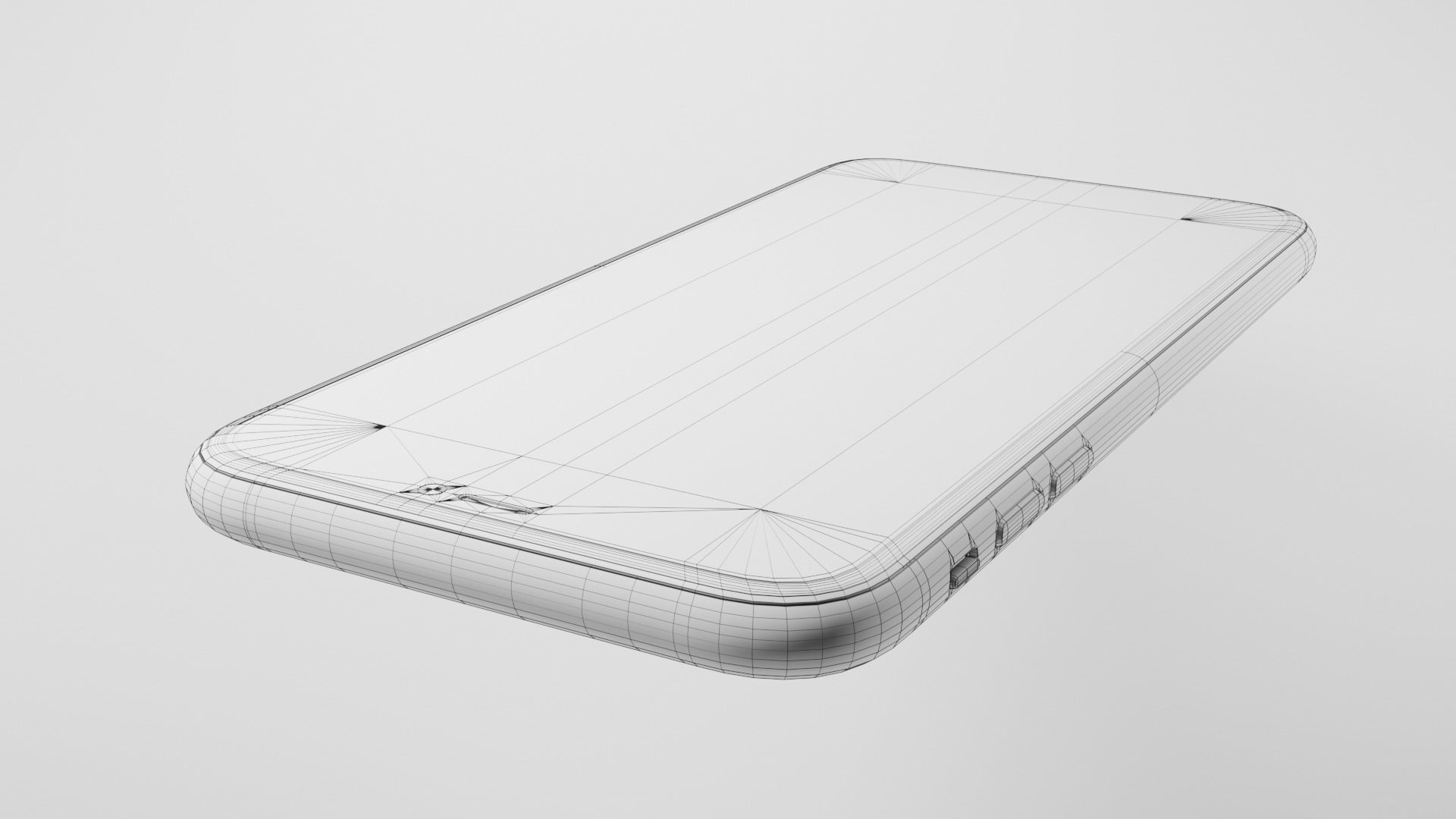 Apple iPhone 11 Low-poly 3D model_7
