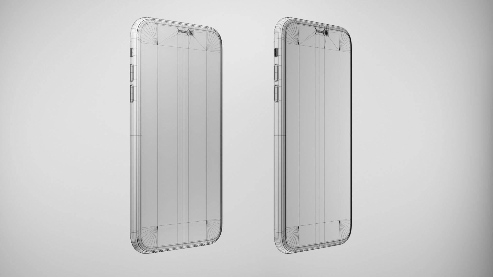 Apple iPhone 11 Low-poly 3D model_4