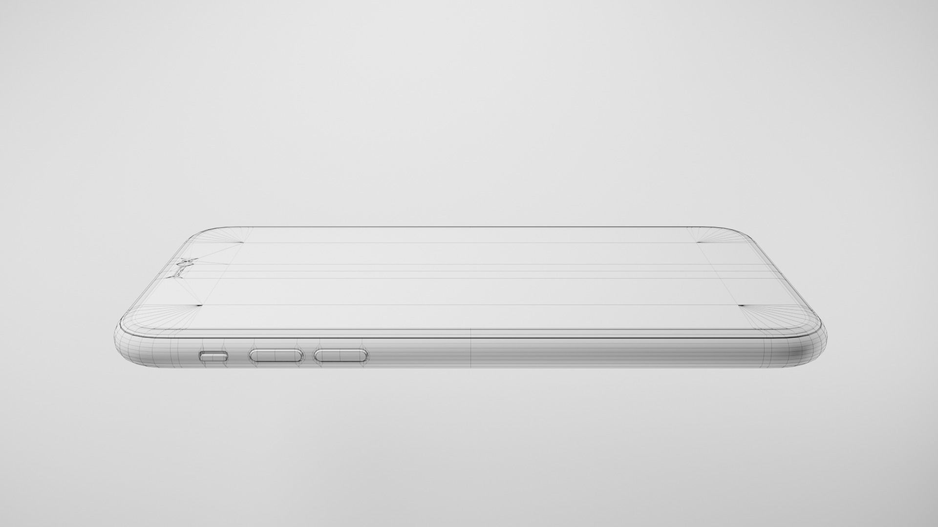 Apple iPhone 11 Low-poly 3D model_8