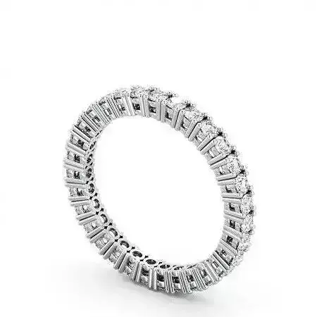 stl file diamond eternity ring gold