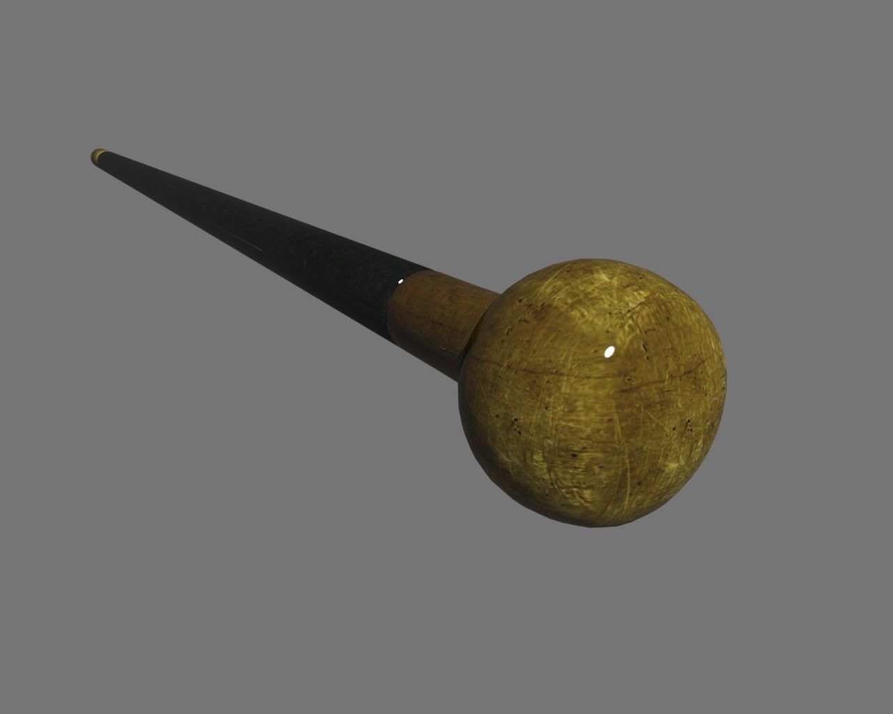 Steampunk Robot Low-poly 3D model_27