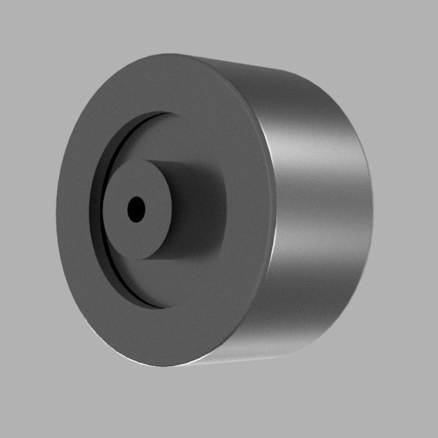 Wheel BBS 17 inch - miniature scale 1-64 Hotweels Greenlight 3D print model_6