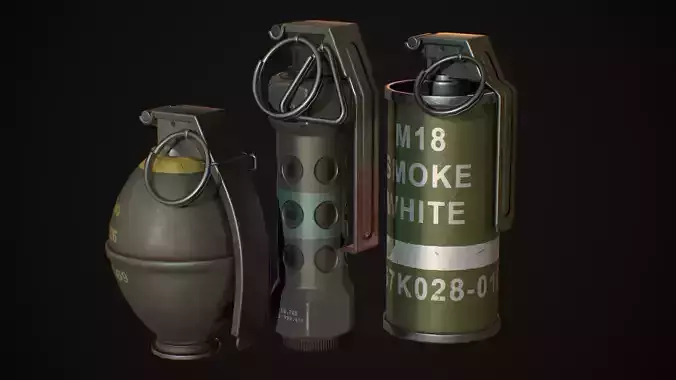 Smoke Flash Grenade