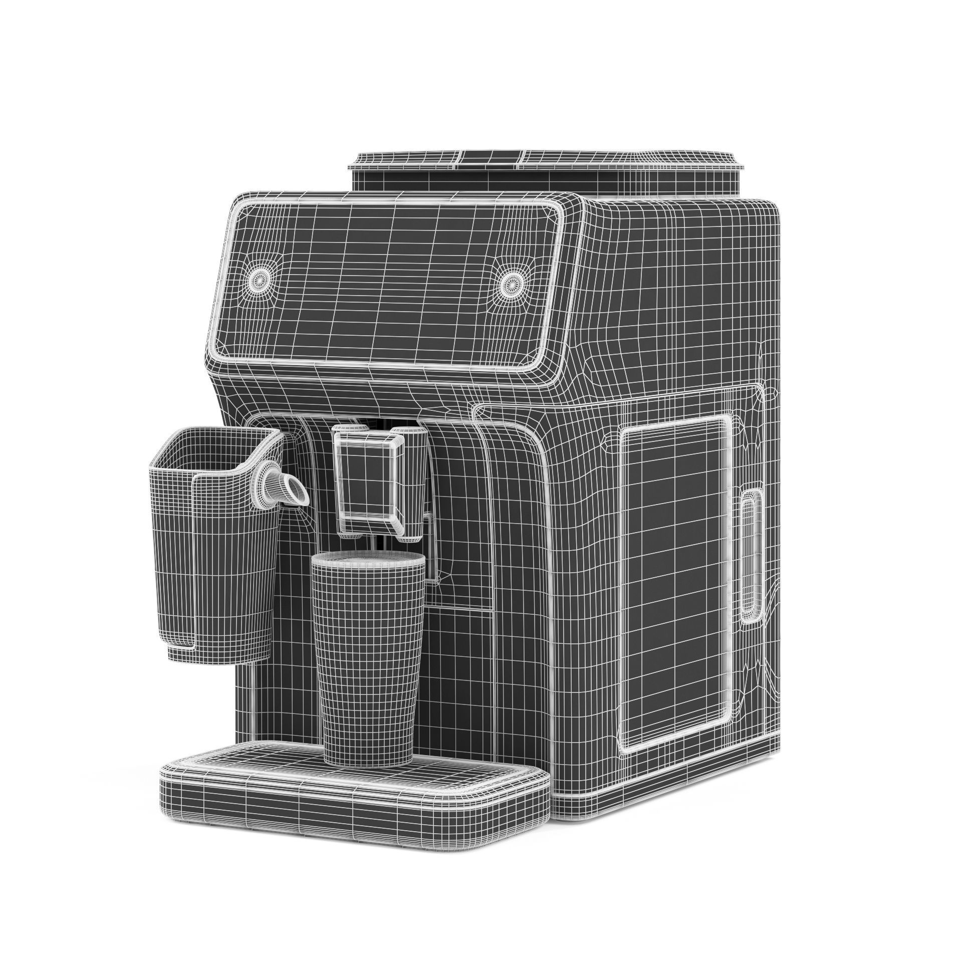 Coffee Machine 3D model_4