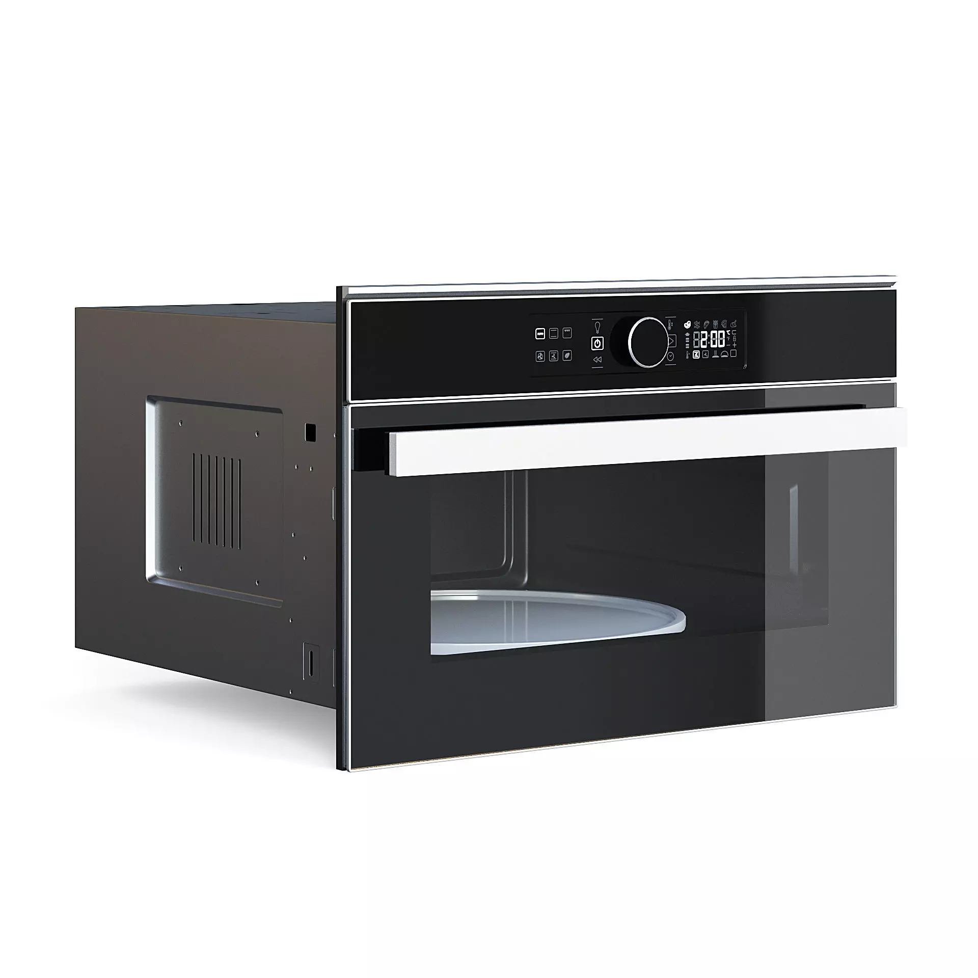 Microwave samsung oven 3D model_0