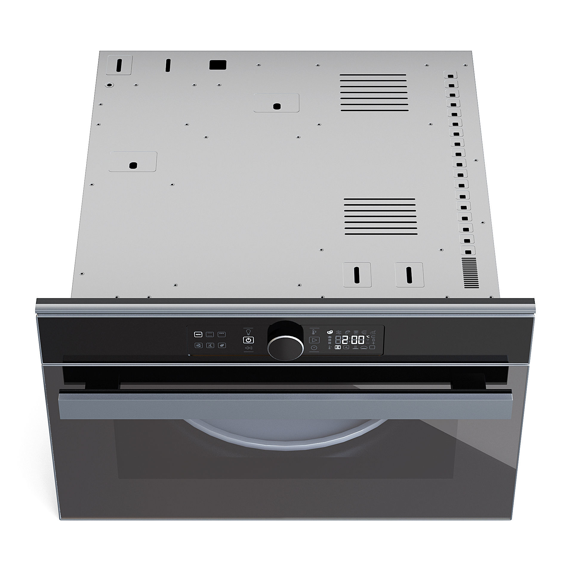 Microwave samsung oven 3D model_3