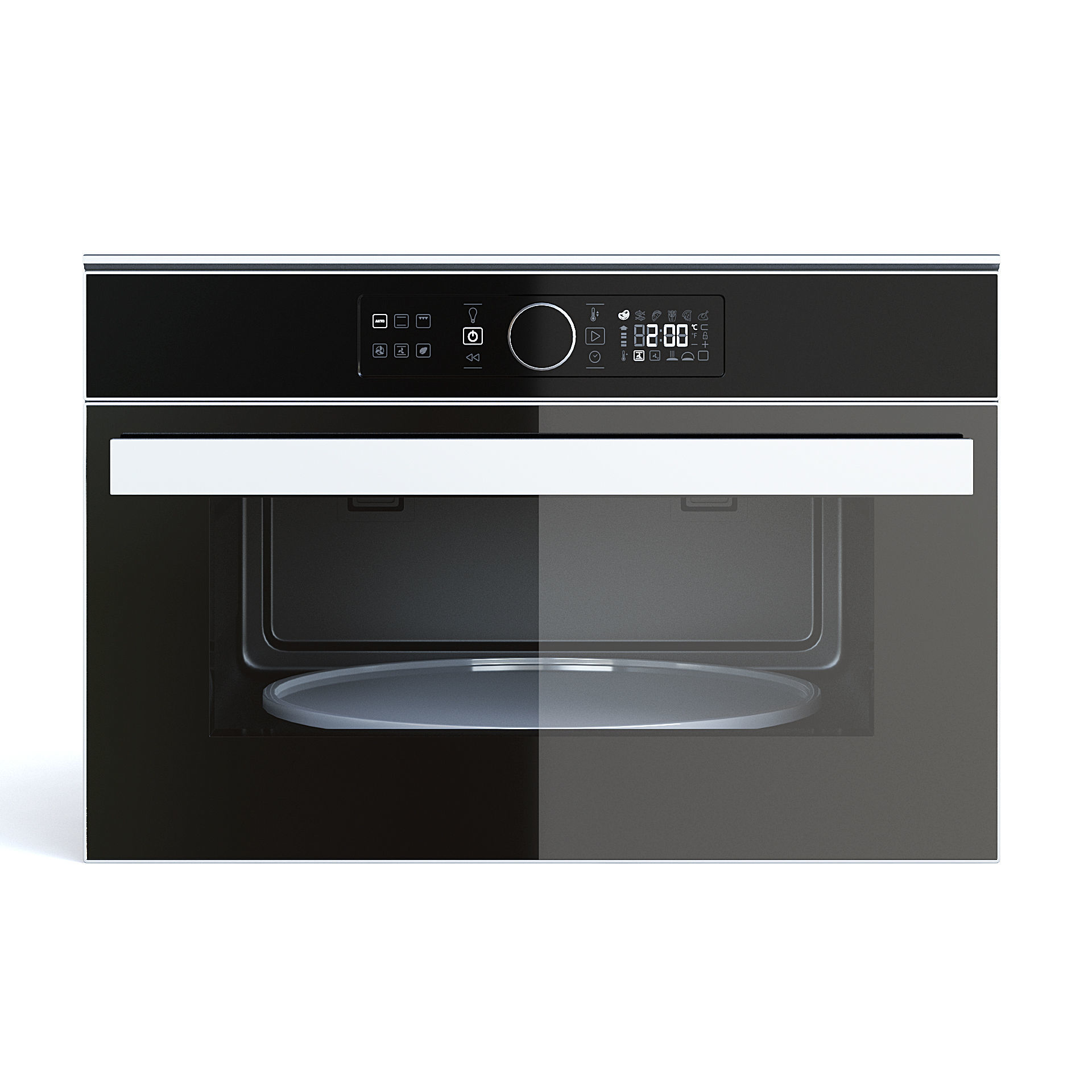 Microwave samsung oven 3D model_1