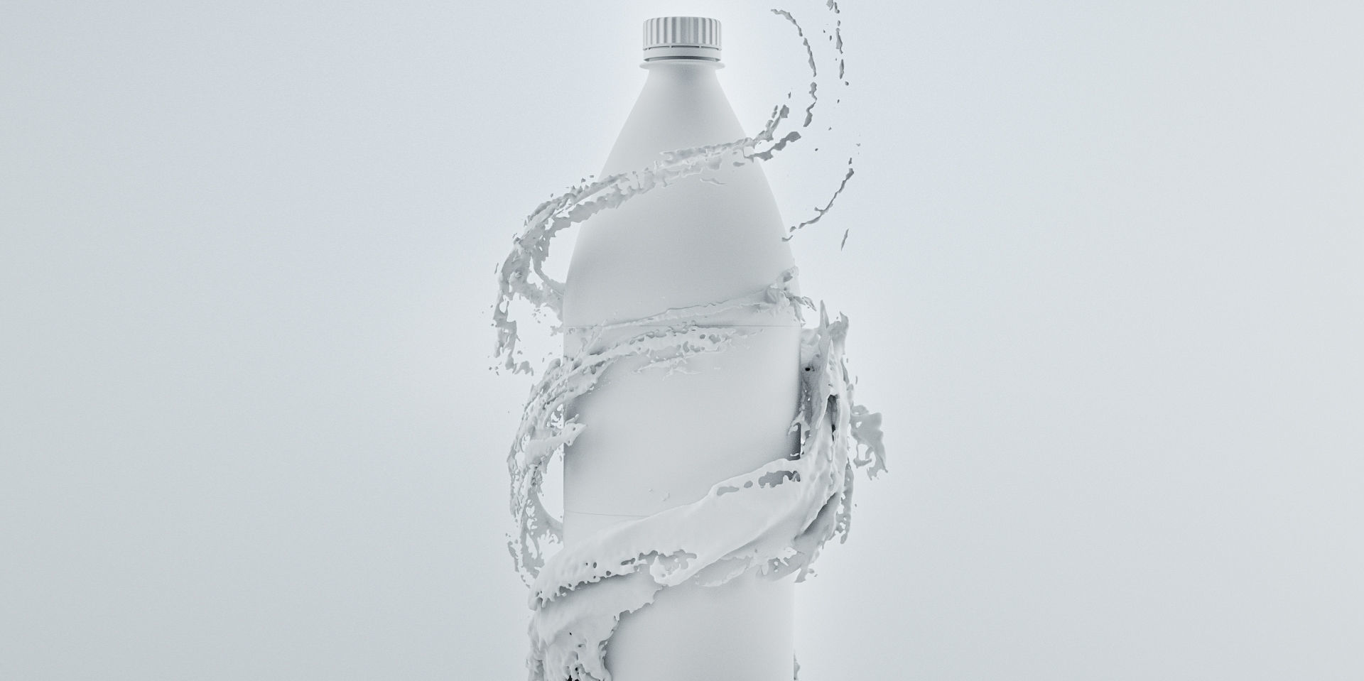 Splash Water Animated 3D model_5