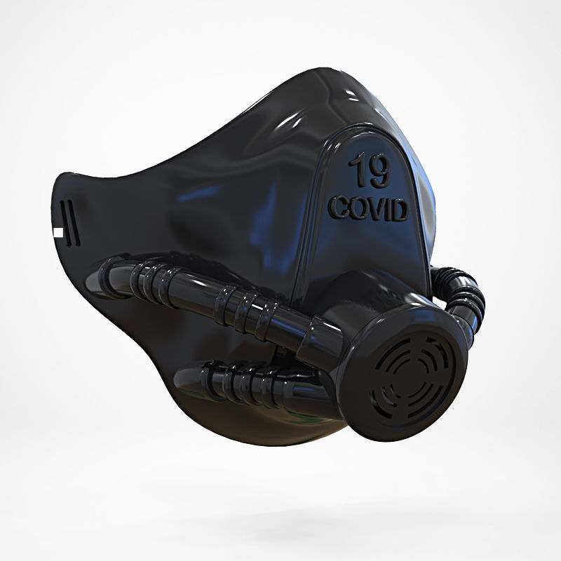 COVID-19 Mask 3D Printing Model 3D print model_2