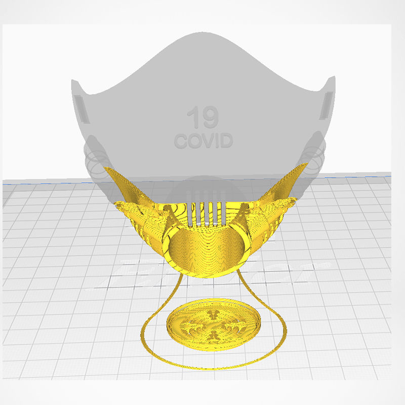 COVID-19 Mask 3D Printing Model 3D print model_5